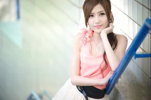 青春靓丽美少女壁纸_19