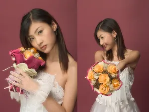 小家碧玉清纯美女壁纸_5