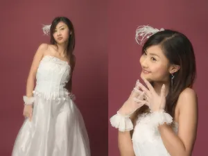 小家碧玉清纯美女壁纸_6