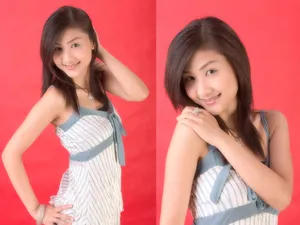 小家碧玉清纯美女壁纸_7
