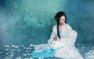幸文亚与李曦儿美女壁纸