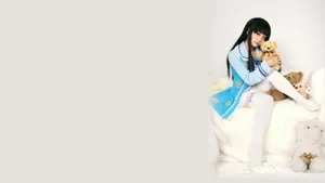 可爱美女图片壁纸_5