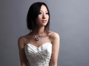 王若涵婚纱壁纸_4
