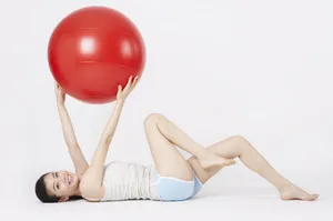 女性健身运动写真_5