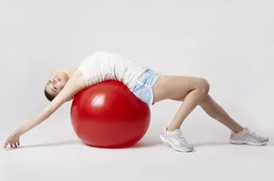女性健身运动写真_6