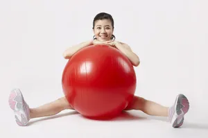 女性健身运动写真_9