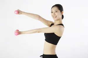 女性健身运动写真_10