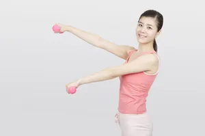 女性健身运动写真_12