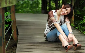 美丽好看的纯情妹妹_4