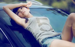 高清美女壁纸 第二辑_17