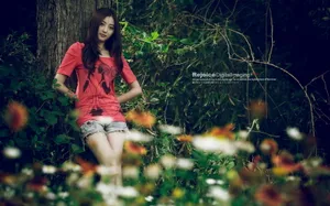 花间精灵美女_3