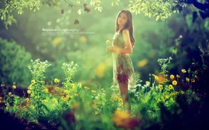 花间精灵美女_12