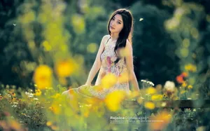 花间精灵美女_13
