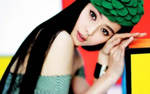 国内明星美女高清宽屏壁纸
