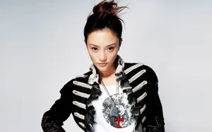 国内明星美女高清宽屏壁纸_14