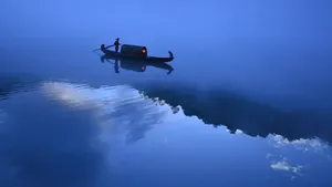 湖南郴州资兴小东江风景_3