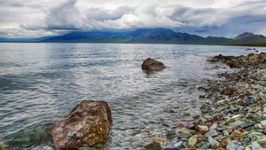 赛里木湖风景图片_5