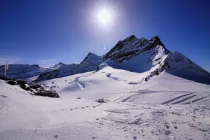 阿尔卑斯山雪山风景壁纸_7