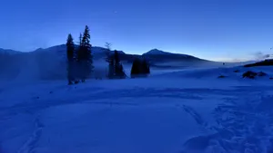 冬季北疆雪景图片壁纸_4