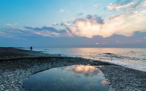 清晨大海风景壁纸_6