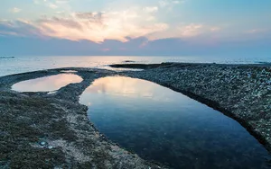 清晨大海风景壁纸_7