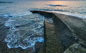 清晨大海风景壁纸_8