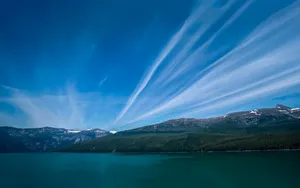 划破天空美景图片壁纸_7