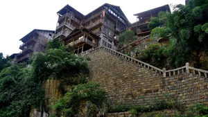 重庆龚滩古镇风景图片_2