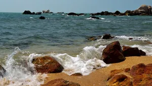 海南三亚天涯海角风景图片_5