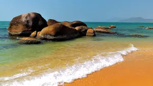 海南三亚天涯海角风景图片_6