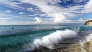 波涛汹涌的海浪图片_3