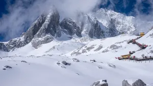 云南玉龙雪山风景图片_4