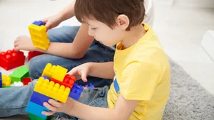 孩子拼积木玩具图片_9