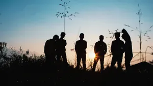人物剪影图片_2