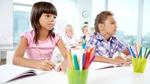 可爱的小学生图片_3