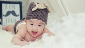 可爱婴儿宝宝图片壁纸_7