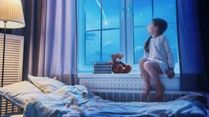 温馨母女故事梦境图片_8