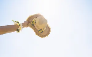 夏日海边沙滩女孩壁纸_8