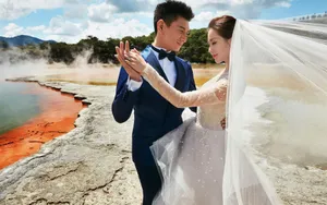 吴奇隆刘诗诗新西兰婚纱照第1张