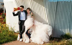 吴奇隆刘诗诗新西兰婚纱照_5