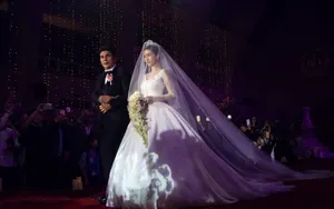 黄晓明baby婚礼婚纱照片图片_3