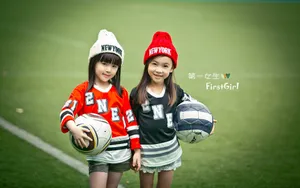 萌音萝莉组合first girl壁纸