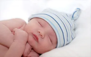 睡梦中可爱Baby婴儿壁纸_1