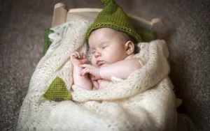 睡梦中可爱Baby婴儿壁纸_3