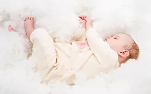 睡梦中可爱Baby婴儿壁纸_12