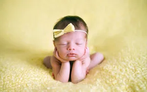 睡梦中可爱Baby婴儿壁纸_13