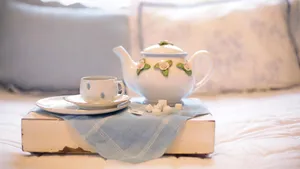 精美瓷器茶壶茶杯图片