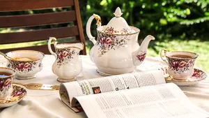精美瓷器茶壶茶杯图片_6