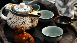 精美瓷器茶壶茶杯图片_15