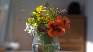 花瓶鲜花插花图片大全_10